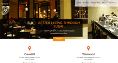 Desktop Screenshot of hanamirestaurant.com